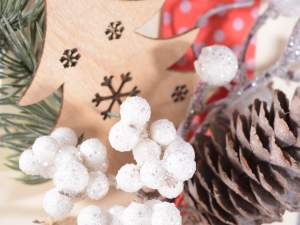 Grossista rametto Natale bacche decoro albero