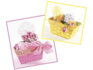 Wholesalers rectangular bamboo baskets