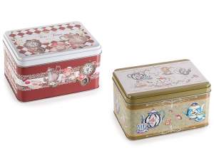 wholesale metal herbal tea box