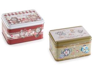 wholesale metal box herbal tea teapot