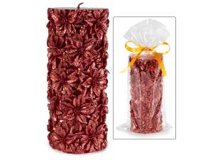 wholesale christmas flower candle