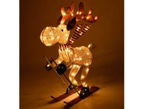 external reindeer luminaria wholesaler