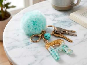 wholesale keychain letter R alphabet