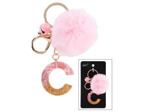 wholesale keychain letter c alphabet