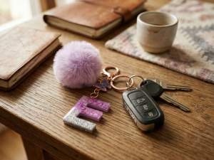 wholesale keychain letter E alphabet