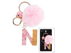 wholesale N letter keychain alphabet