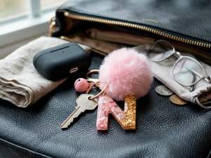 wholesale N letter keychain alphabet