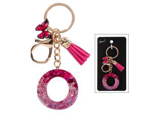 wholesale alphabet letter O keychain