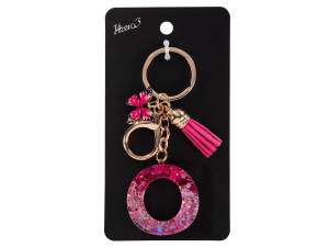 wholesale alphabet letter O keychain