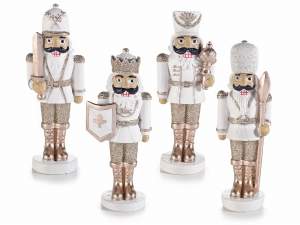 Wholesale christmas nutcracker glitter soldiers