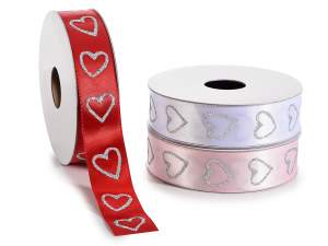 Ribbons with hearts wholesale