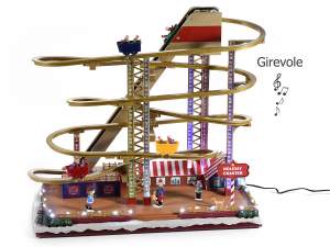 wholesale christmas village roller coaster