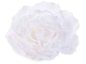 vente en gros vitrine géante de roses blanches