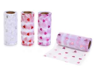 Ingrosso tulle cuori san valentino decori regali