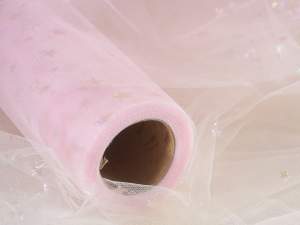 Ingrosso tulle decorativo stelle paillettes