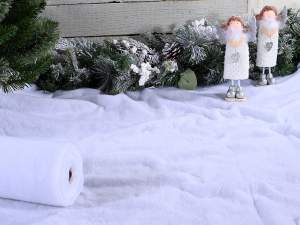 ingrosso neve artifciale rotolo stoffa