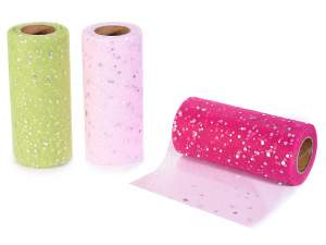Grossiste tulle couleur glitter