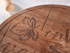 wholesale round acacia cutting board
