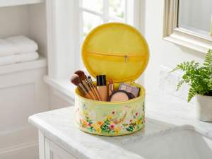 wholesale round beauty case women