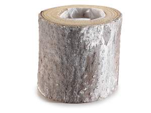 wholesale bark wood round vase