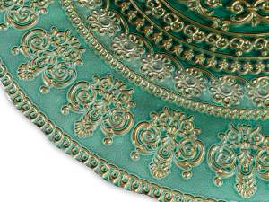 wholesale Christmas glass plates