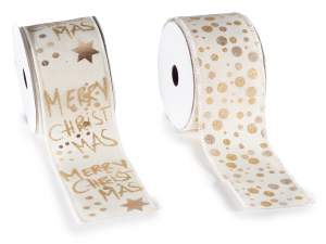 Vente en gros joyeux noël joyeux noël ruban