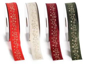 grossiste ruban étoiles de Noël