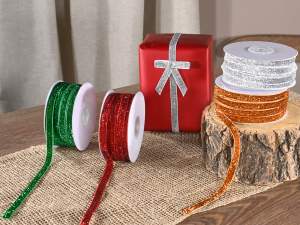 ruban de velours de Noël en gros