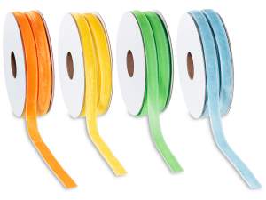 ruban de velours coloré en gros