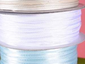 Ruban de voile blanc en gros