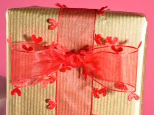 ruban satin en gros pour la Saint-Valentin