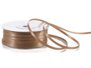 Rubans de satin cappuccino en gros