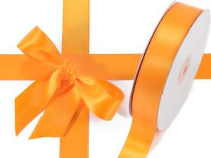 Rubans double satin orange