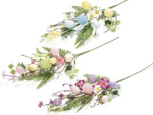 Rubans et fleurs de Pâques