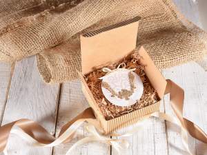 Wholesale small rustic brown box