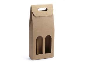 Wholesale rustic natural bottle box