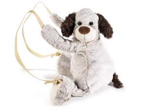 vente en gros sac à dos pour chien en peluche