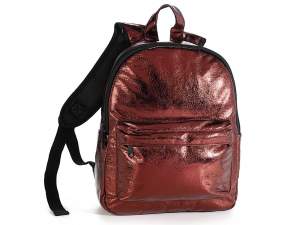 Grossiste de sacs à dos en similicuir à effet mart