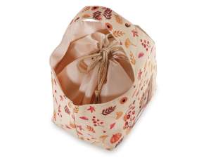 gros sac panier automne écureuil faon