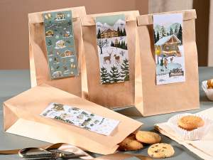 sac cadeau alimentaire en gros pour Noël