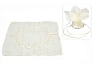 Cadeaux de mariage en tulle écru en gros