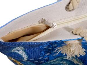 sacs de plage imprimés de voyage en gros