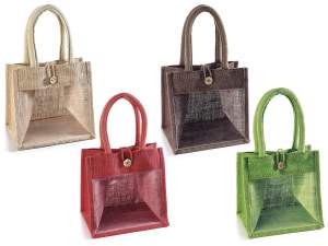 Sac en jute transparent