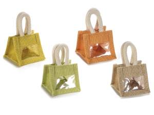 Sacs en jute en gros, emballage cadeau