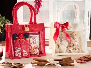 sacs cadeaux à fenêtre en gros
