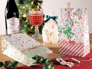 enveloppe de sac cadeau de Noël en gros