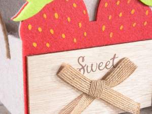 sac en tissu pour fraises en gros