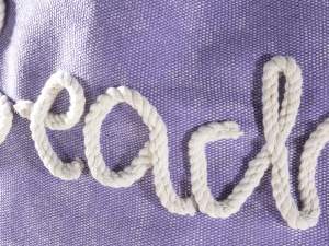 Sac de plage en tissu en gros