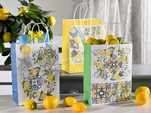 sacs d'agrumes et de citrons en gros