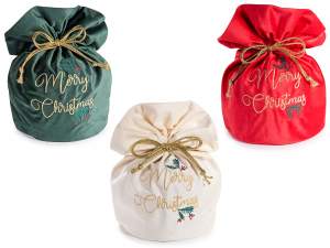 support de panettone de Noël en velours en gros